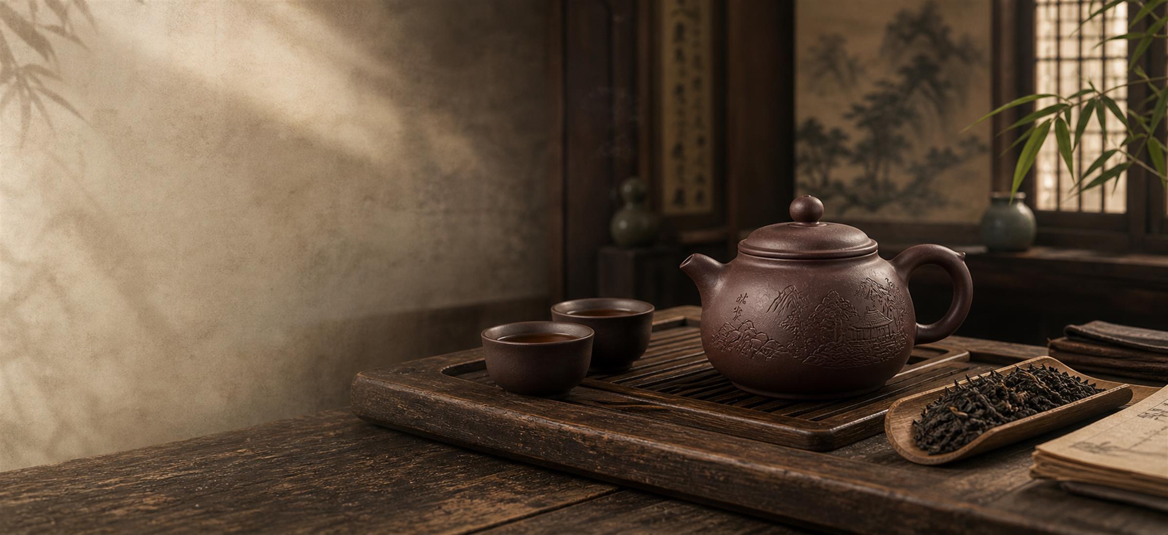 Clay, Tea,
and Time